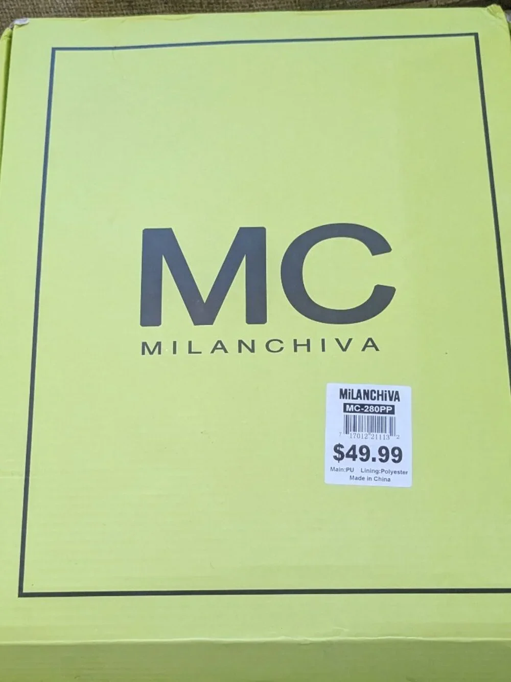Milanchiva Quilted Crossbody Bag Set NWT Lavender